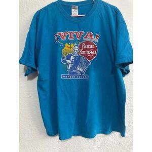 VTG Viva Fiestas Fantasias Market Square San Antonio XL T-Shirt Event